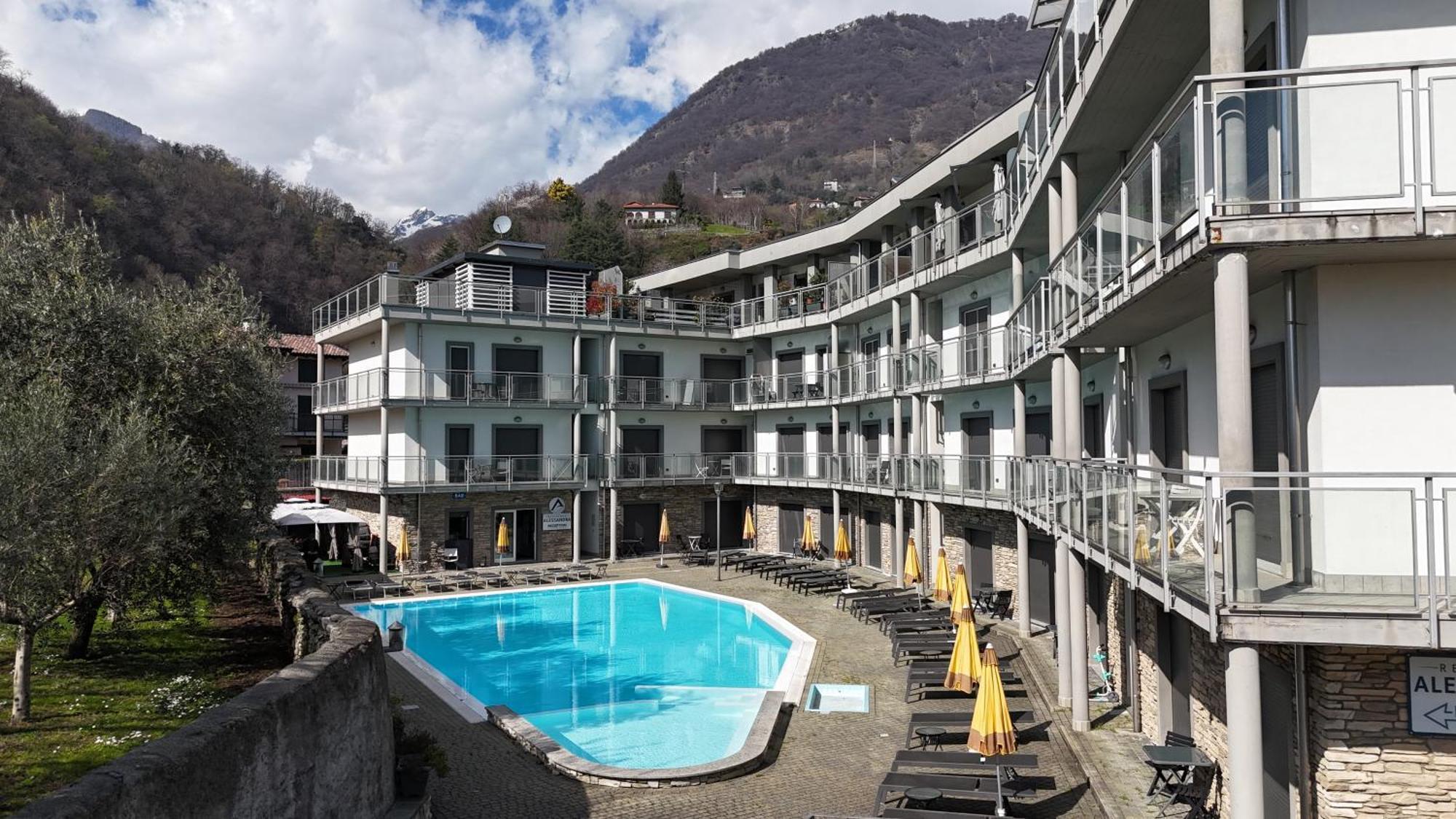 Hotel Residence Alessandra Domaso Eksteriør bilde